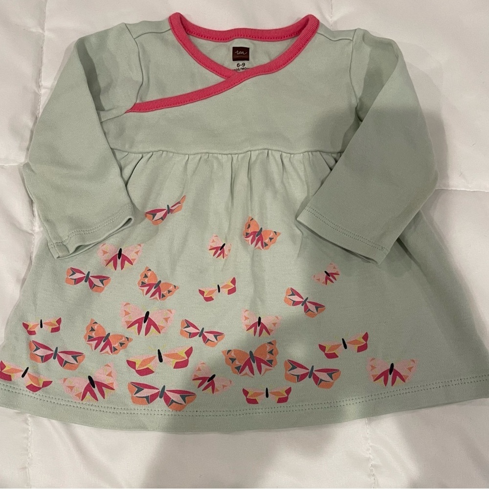 Tea Collection Kimono Shirts - girls 6-9 months - Picture 3 of 11